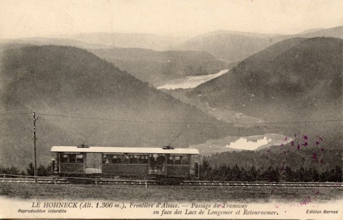  36 - Le tram de G&eacute;rardmer vers La Schlucht et le Hohneck