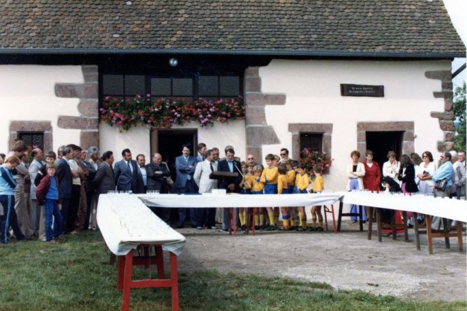 04 - L'inauguration du Club House en ao&ucirc;t 1981