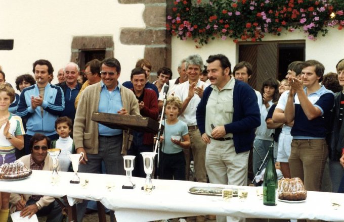 22 - L'inauguration du Club House en ao&ucirc;t 1981