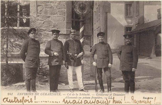 03 - A la fronti&egrave;re France - Empire allemand