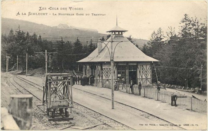 14 - Le tram de G&eacute;rardmer vers La Schlucht et le Hohneck