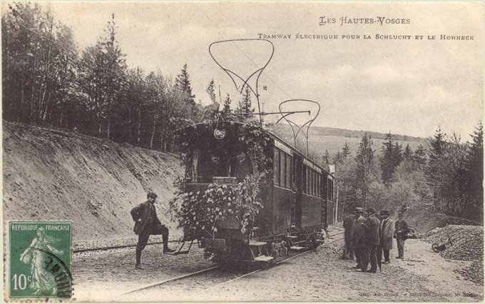 04 - Le tram de G&eacute;rardmer vers La Schlucht et le Hohneck